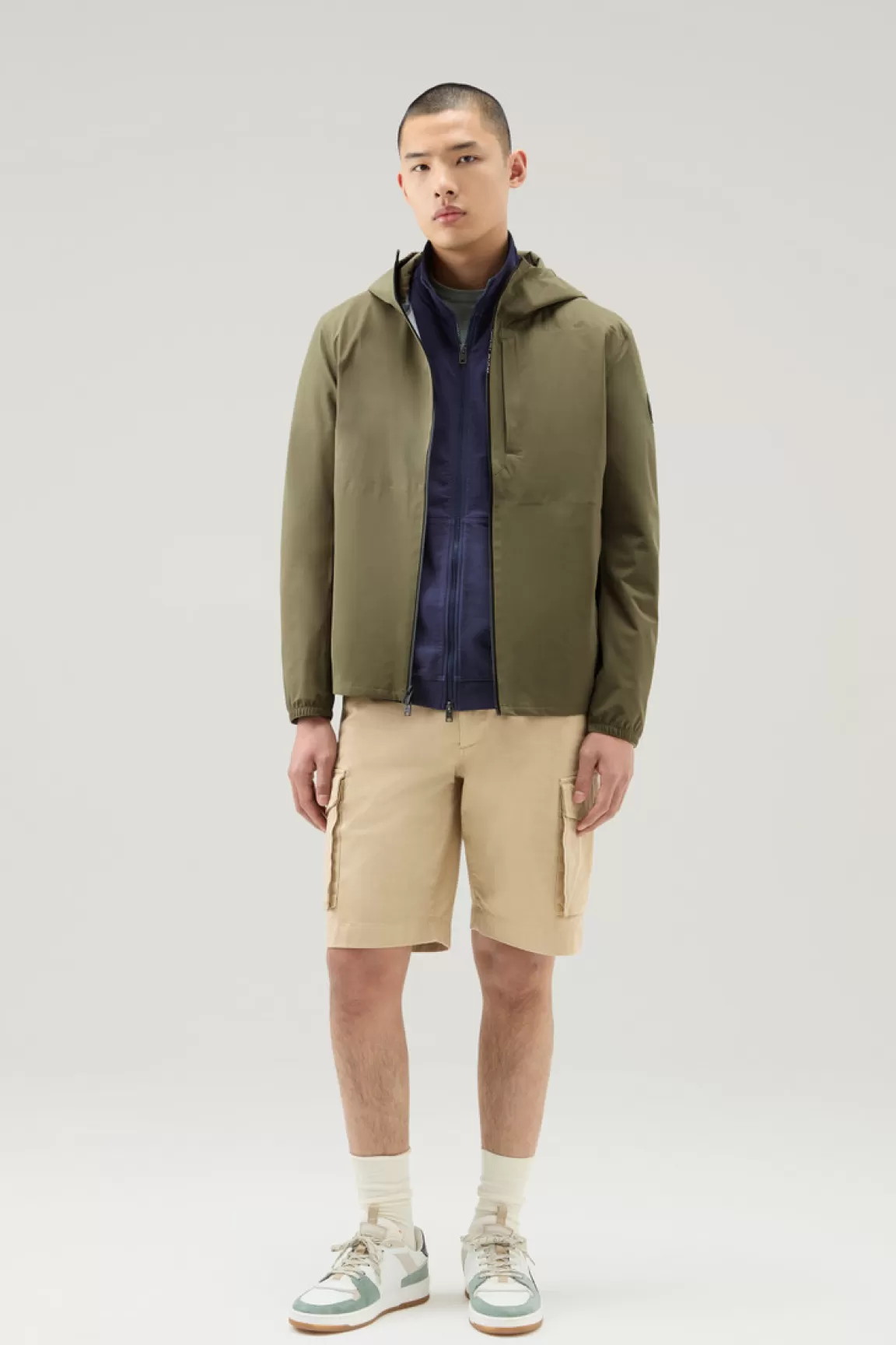 Woolrich Waterdicht Pacific-jack Met Capuchon Lake Olive Best